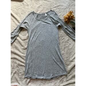 Vanity Gray Marle Tunic Dress Size Large